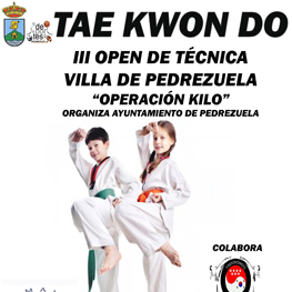III Open de técnica deTaekwondo