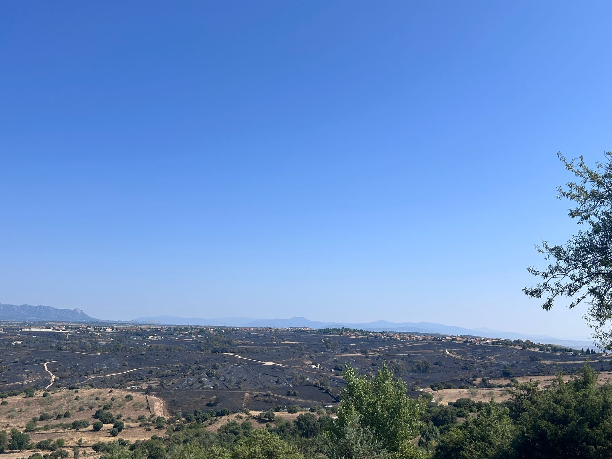 Incendio en Pedrezuela