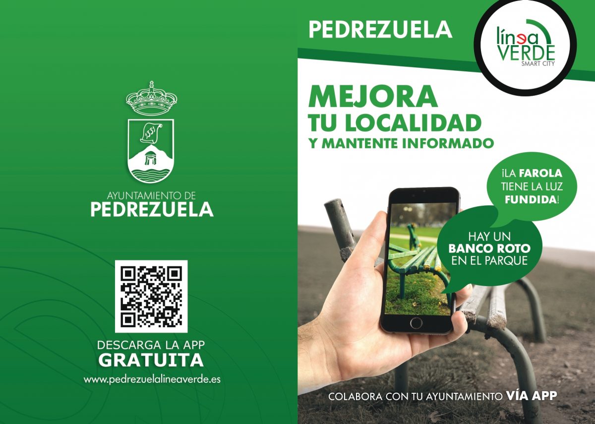 Nueva app en Pedrezuela para comunicar incidencias