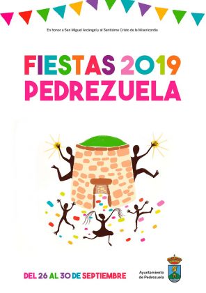 Cartel Fiestas de Pedrezuela 2019