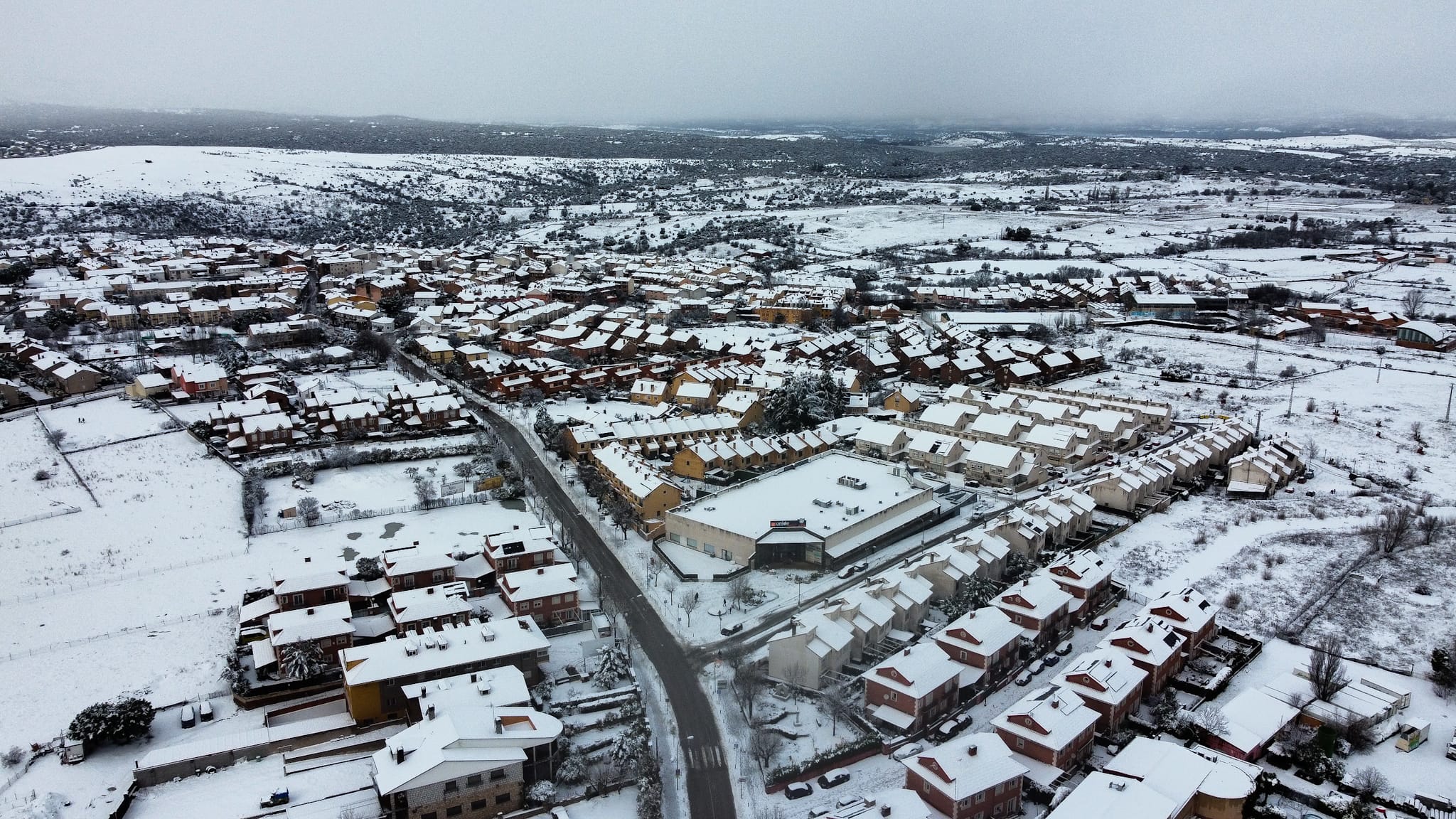 Actuaciones durante la nevada