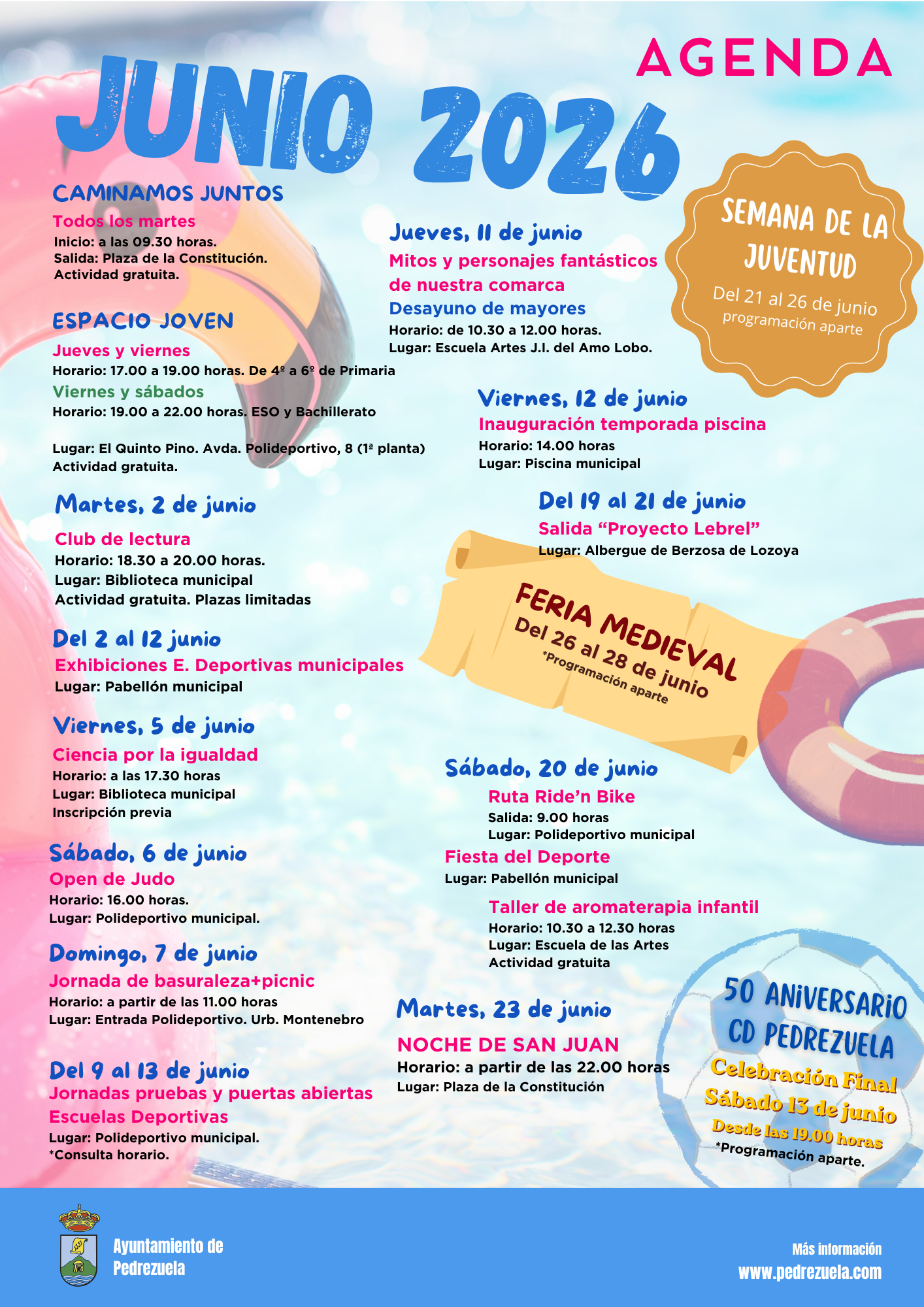 Agenda junio